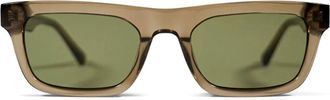 Messy Weekend NEW DYLAN Bottle Green Mens Sunglasses Brown Size Standard