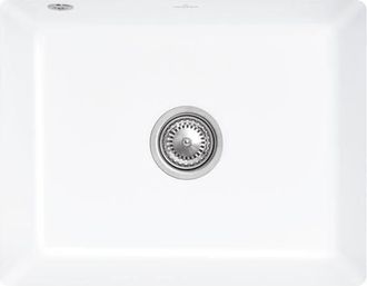 Villeroy & Boch Villeroy&boch - Subway 60 Su, Fregaderos Bajo Encimera, 545 X 440 Mm, Instalaci&oacute;n Debajo De Una Encimera De Piedra Natural O Reconstituida, Lavabo Baj