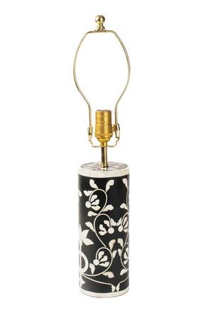 Mela Artisans Floral Vines Table Lamp - Black at Nordstrom