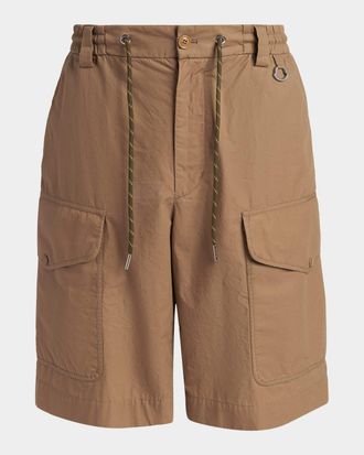 Moncler Men & apos;s Drawstring Cargo Shorts