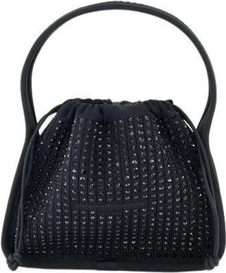 Alexander Wang Zwarte Synthetische Kleine Tas met Bovenhandvat - Dames - Schoudertassen - Zwart - ONE Size - Polyester - Tassen