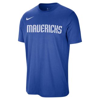 Nike Dallas Mavericks Essentials Nike Mens NBA T-Shirt in Blue | HQ9046-480