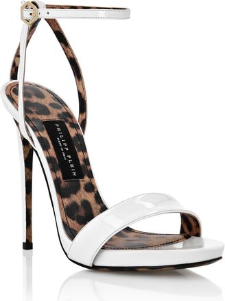 Philipp Plein Sandalen Hoge Hakken Leopard