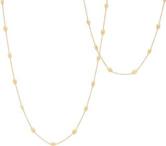 Marco Bicego Siviglia Station Long Necklace in 18K Yellow Gold at Nordstrom, Size 36