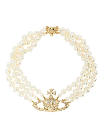 Vivienne Westwood Choker Bas Relief - Toni neutri