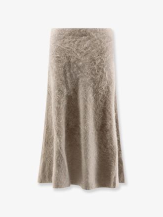 Nude Gonna Midi in cashmere - NUDE - gender_Woman