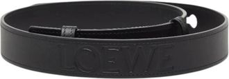 Loewe Pre-owned Belts, female, Black, Size: ONE SIZE Pre-owned Standard Belt