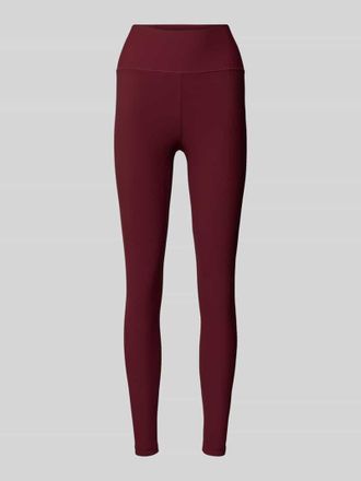 Aim'n Leggings mit elastischem Bund Modell Cherry Ribbed Performance in Dunkelrot, Gr&ouml;&szlig;e S