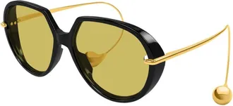 Bottega Veneta unisex, Accessoires, Zwart, Maat: 60 MM