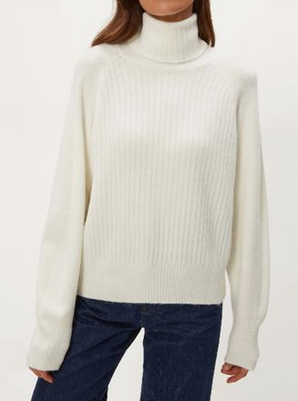 Michael Stars Storm Turtleneck Sweater In Ivory