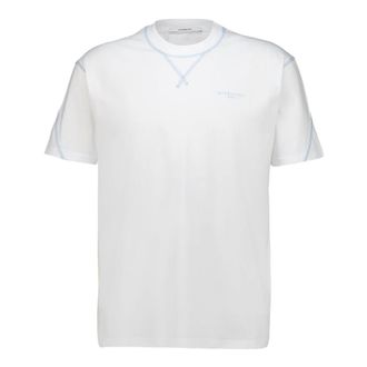 Givenchy Tops, Heren, Wit, M, T-Shirts