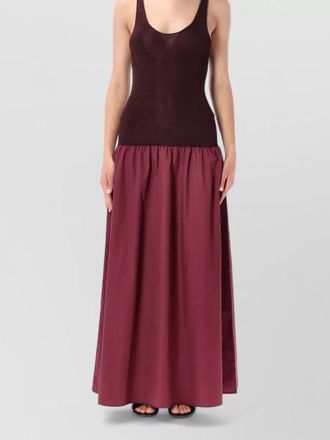 Frankie Shop iliya drop waist maxi dress
