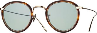 Eyevan 7285 717 352902 Ronde Zonnebril - Dames - Zonnebrillen - Bruin - ONE Size - Accessoires