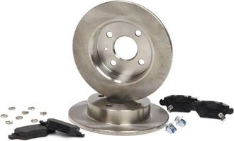 OEM Juego De Discos Y Pastillas De Freno Trasero Opel Astra G Sistema De Frenado Bosch