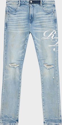 Rta Men & apos;s Bryant Cursive Skinny Jeans