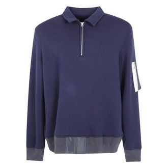 sacai Polo Shirts - Tops - Hombre - Azul - S