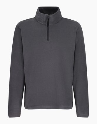 Regatta Mens Regatta Mens 170 Series Anti-pill Zip Neck Micro Fleece - Grey - Size: 42