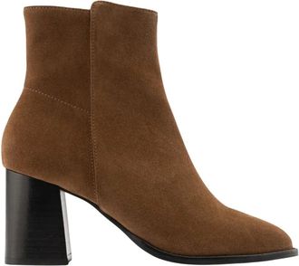 Maison Toufet Schoenen, Dames, Beige, 40 EU, Leer, Bottine Clo&eacute;lia