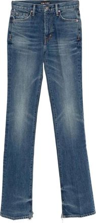 Tom Ford Jeans Japanese Stonewashed Flare-Fit - - Jeans - Donna - Blu - W27