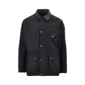 Barbour Giacca cerata Brake Line - - Jackets - Uomo - Nero - M