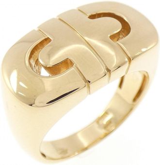 Bulgari Yellow Gold (18K) Band Ring (Pre-Owned)