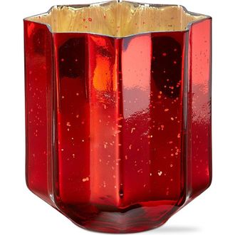 Tag Starlight Blown Glass Tealight in Red at Nordstrom