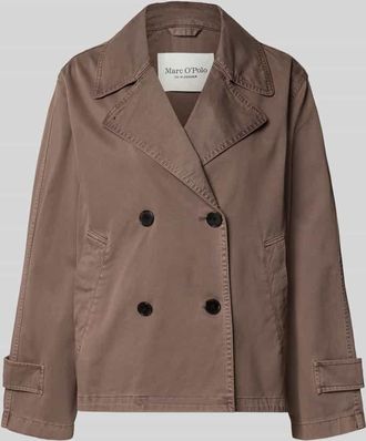 Marc O'Polo Regular Fit Blouson aus reiner Baumwolle in Taupe, Gr&ouml;&szlig;e 36
