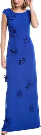 Rene Ruiz Scoop Neck Stretch Gown