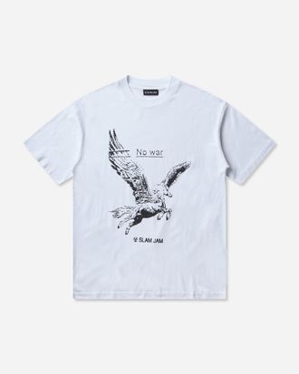 Slam Jam Pegasus T-Shirt White
