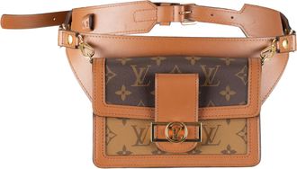 Louis Vuitton Pre-owned Womens Monogram Reverse Canvas Dauphine Bumbag - 10s - Brown - One Size