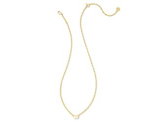 Kendra Scott Cailin Pendant Womens Necklace Womens Necklace Gold Champagne Opal Crystal