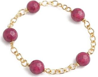 Jewelmak 14K Ruby Ring