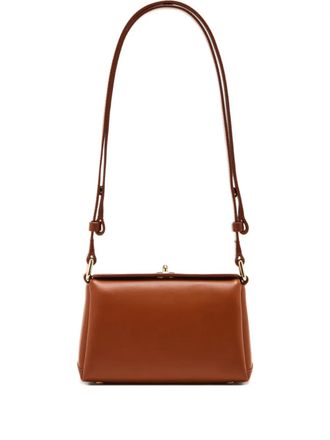 Plan C logo-detail mini bag - Brown