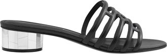 Ferragamo Ladies Black Sandals, US Size 10.5