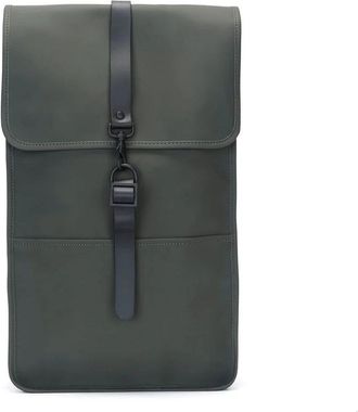 Rains Groene Klassieke Rugzak Accessoire - unisex - Rugzakken - Groen - ONE Size - Tassen