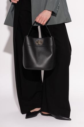 Furla Handbag Amelia Medium Bucket Type, Womens, Black