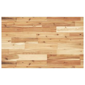 Berkfield Home Bathroom Vanity Top Oil Finished 160x50x4 cm Solid Wood Acacia in Brown | Size: 160 x 50 x 4 cm