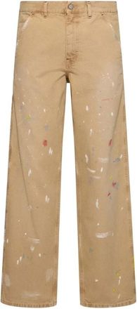 Roy Rogers Werkbroek Daves New York Stijl - Heren - Regular Fit Jeans - Oranje - W29 - Jeans
