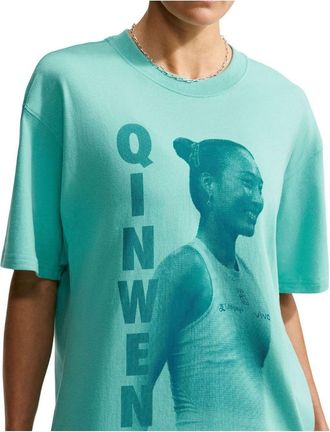Nike (WMNS) Nike Court Qinwen Zheng T-Shirt Mint IX5735-356