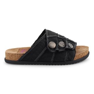 Blowfish Womens Fomo Slide Sandals In Black