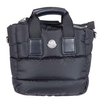 Moncler Handbags, female, Black, Size: ONE SIZE Micro Caradoc Tote