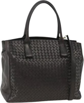 Bottega Veneta Pre-owned Tote Bags, female, Black, Size: ONE SIZE Pre-owned Vintage Tote Bag