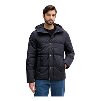Benetton Hombre, Chaquetas, Azul, Talla: S