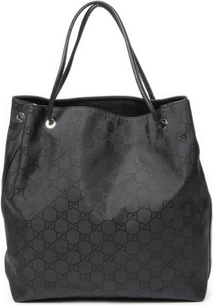 Gucci Pre-owned Womens Large Gifford Tote Shoulder Bag - Black - One Size