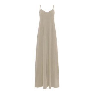 Roberto Ricci Design Surflex Light Lange Jurk - Dames - Maxi kleedjes - Grijs - S - Kleedjes