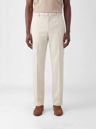 Lardini Pantaloni sartoriali in cotone e seta
