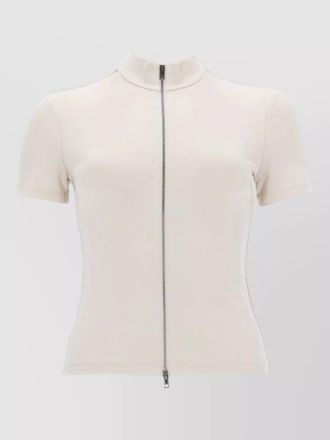 Alexander Wang mock neck short sleeve womens top