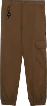 Izzue hook-attachment stretch-cotton trousers - men - Spandex/Elastane/Cotton - 32 - Neutrals