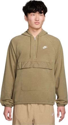 Nike Heren fleece-sweatshirt met raglanmouwen (Beige)