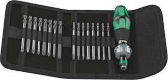 Wera Kraftform Kompakt 60 ra, 17 pezzi - Wera